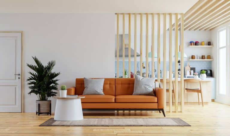 intérieur salon en bois