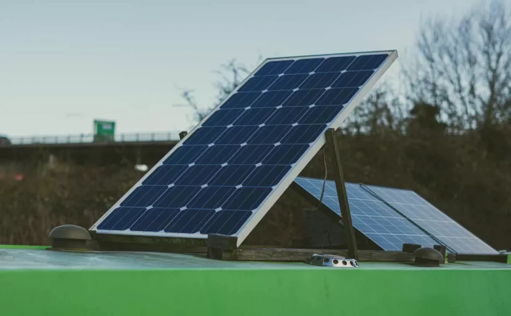 Panneau solaire avec batterie intégrée - Grand modèle