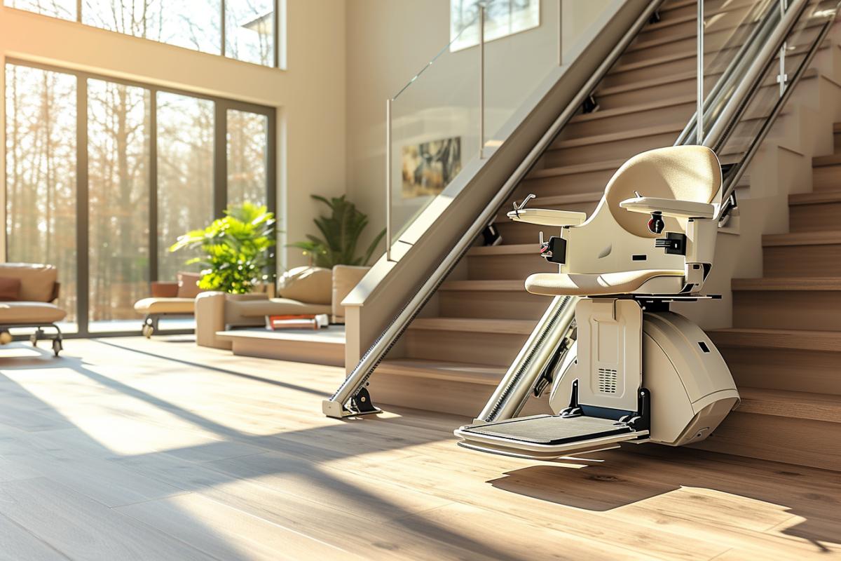 Monte-escalier autonome pour fauteuil roulant - Mobilité et autonomie