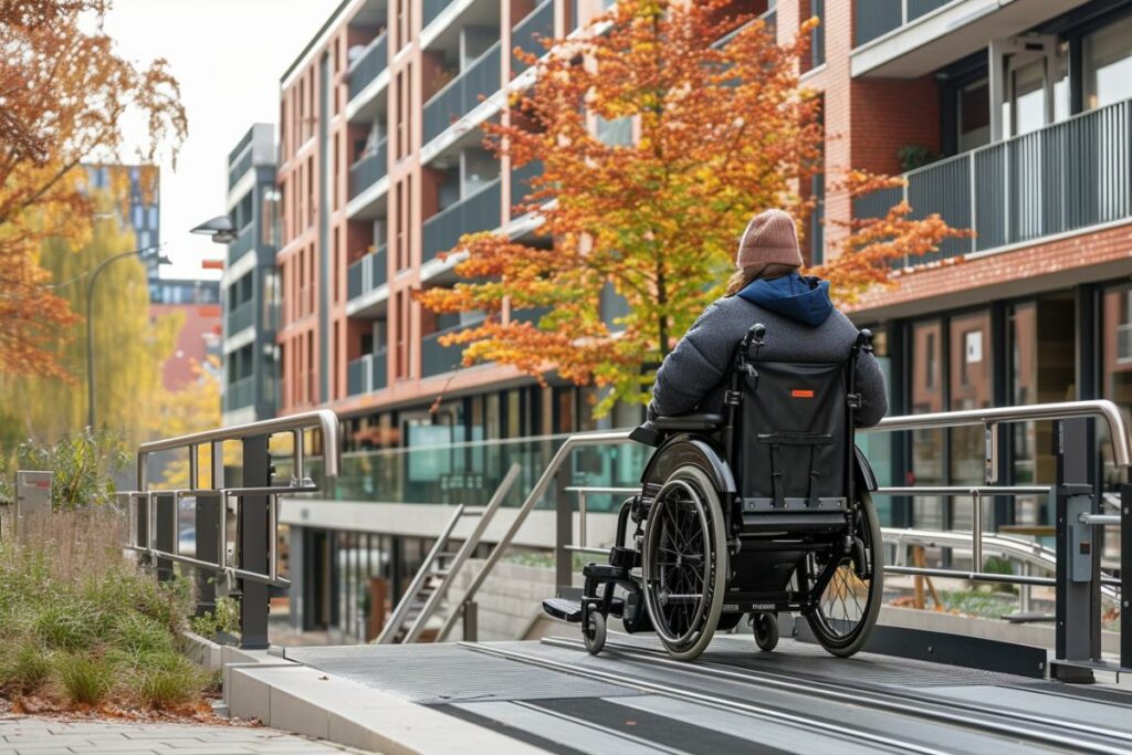 Accès PMR : plateformes élévatrices pour espaces publics - Technobio.fr