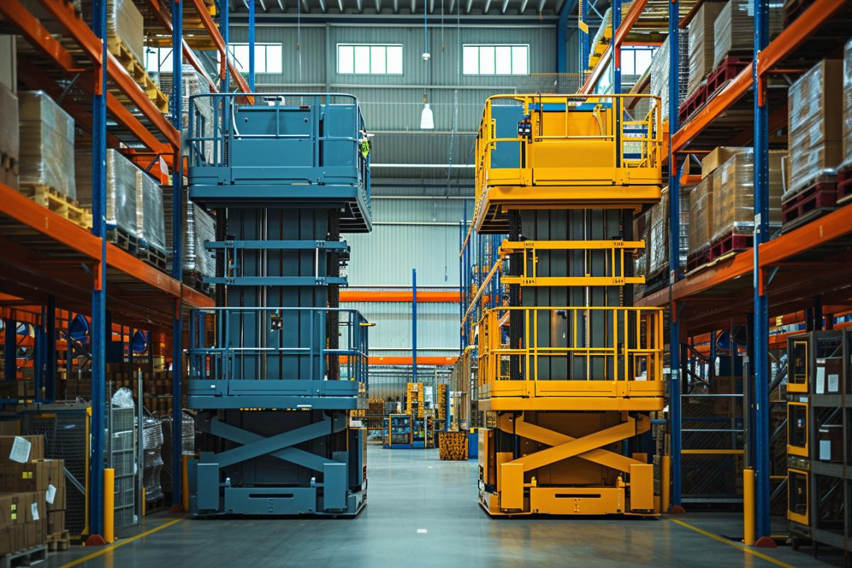 Comparatif plateforme élévatrice : hydraulique vs électrique