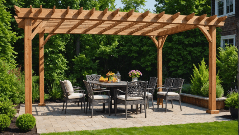 découvrez les avantages d'opter pour une pergola en bois pour votre espace extérieur. protection solaire, esthétique naturelle et durabilité : toutes les raisons de choisir une pergola en bois pour votre projet d'aménagement.