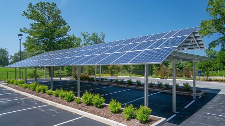 Améliorez l’utilisation de votre espace en intégrant des carports solaires hybrides
