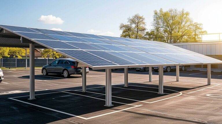Carports solaires : des projets innovants