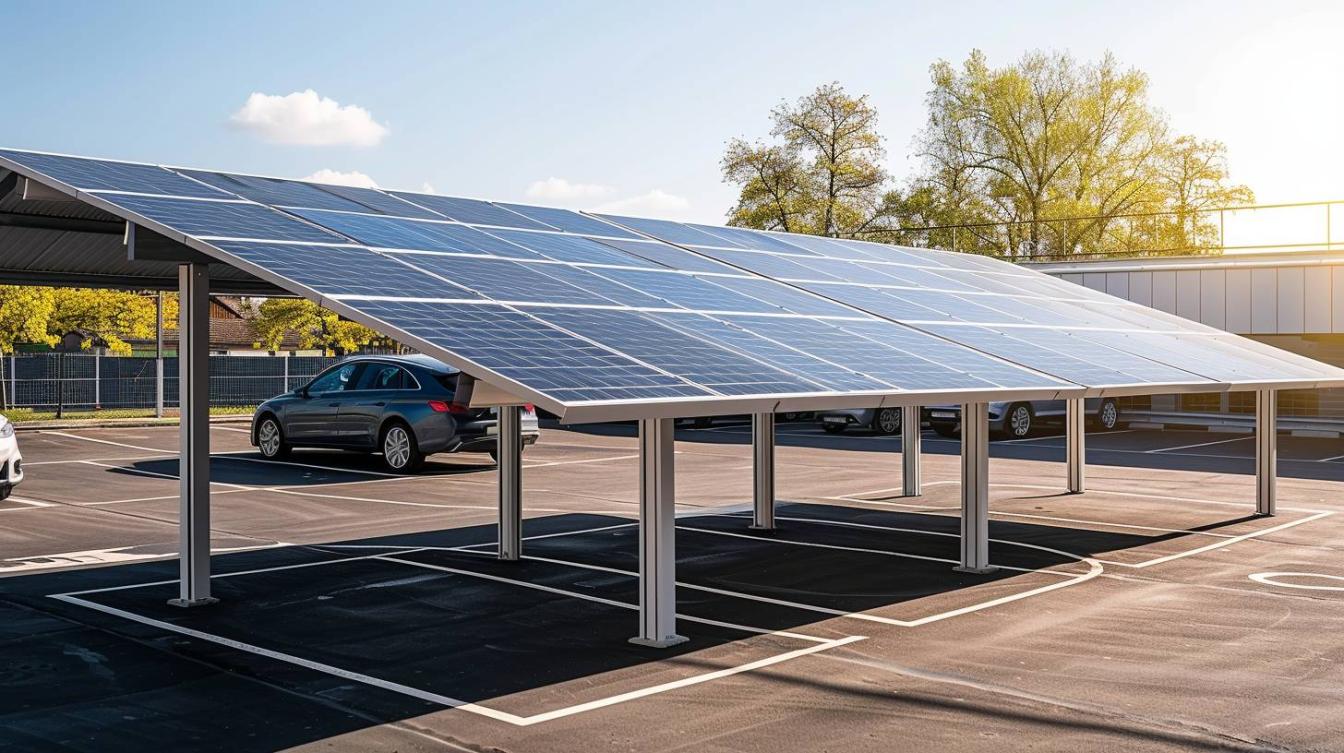 Carports solaires : des projets innovants