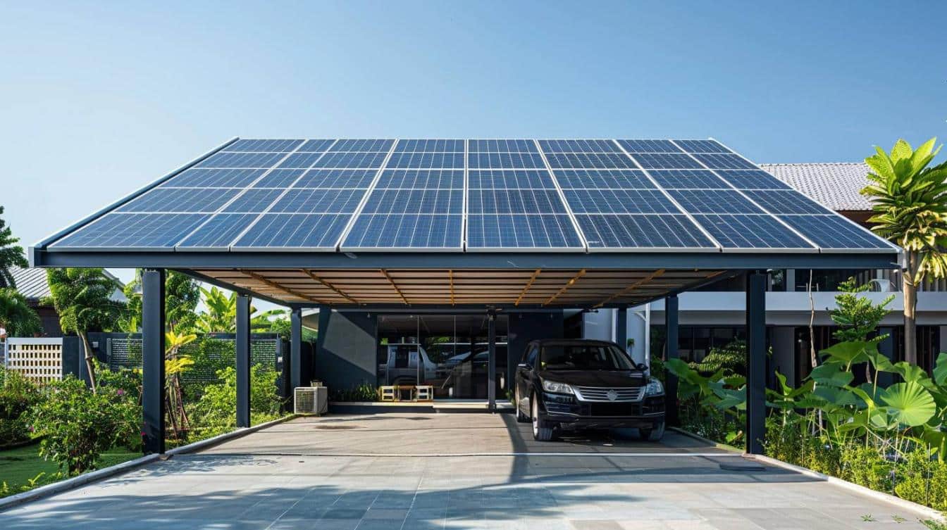 Carports solaires : une solution éco-responsable pour les particuliers