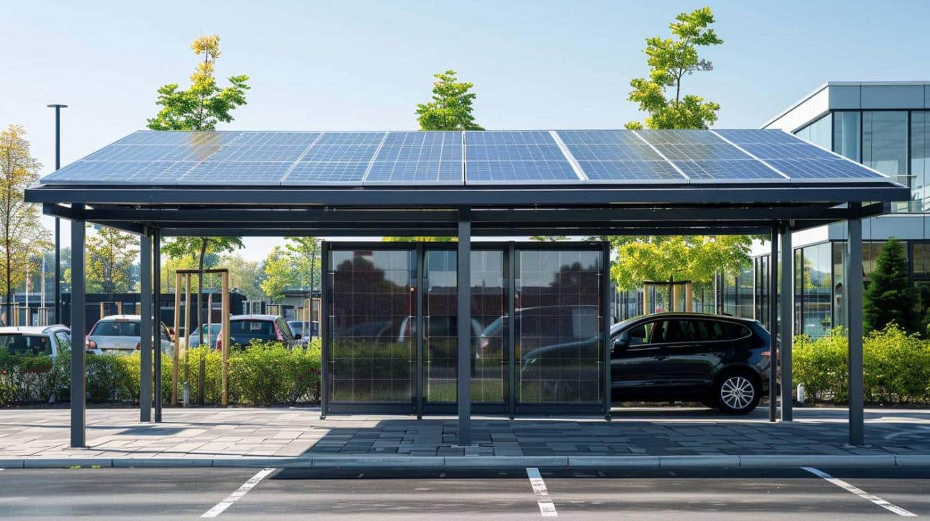 Construire un carport solaire innovant