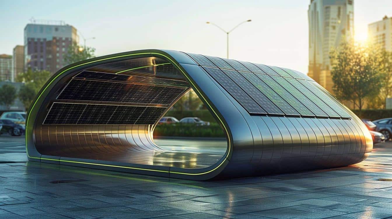 La pointe des technologies pour les carports solaires