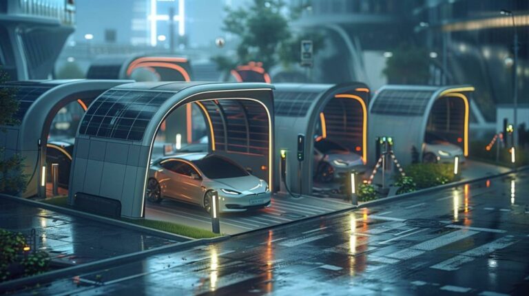 La pointe des technologies pour les carports solaires