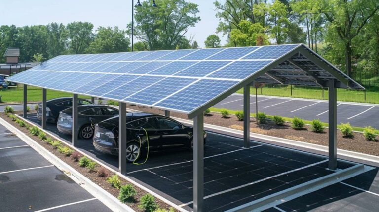 L’astucieux carport solaire