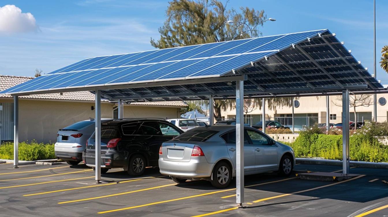 Les avantages des carports solaires