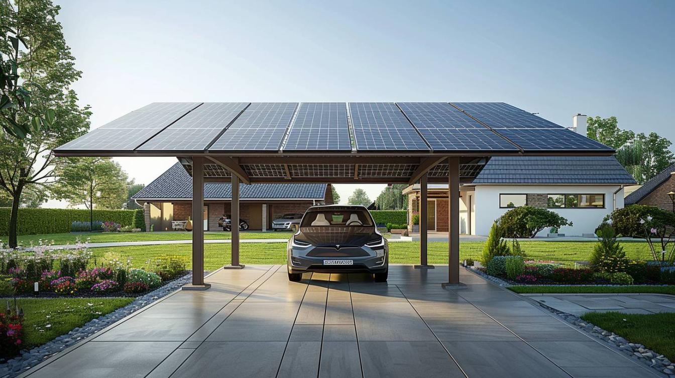 Les avantages d’un carport solaire pour votre maison