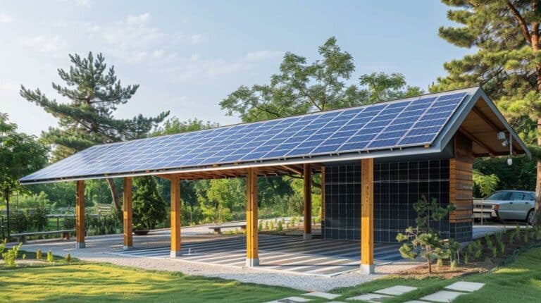 Les bienfaits écologiques des carports solaires