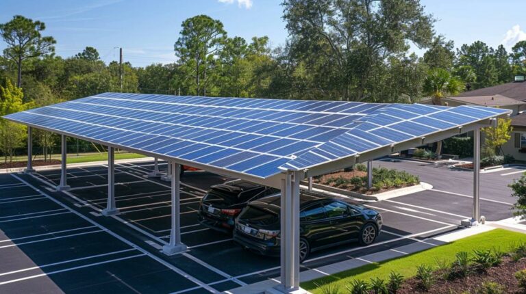 L’impact écologique des carports solaires