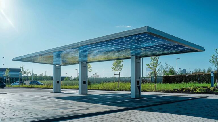 Nouveaux matériaux pour carports solaires
