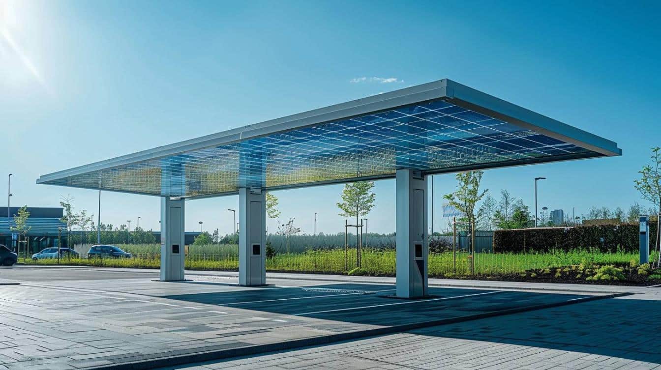 Nouveaux matériaux pour carports solaires