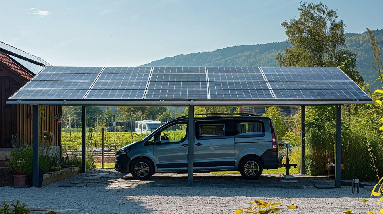 Optimisez l’énergie de votre camping-car avec un carport solaire