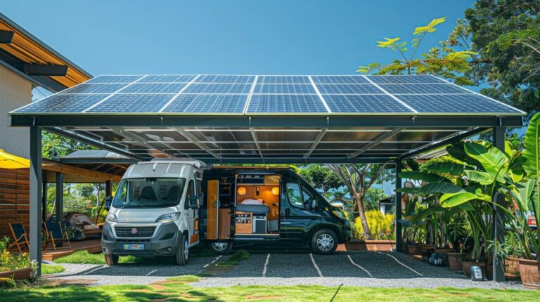 Optimisez l’énergie de votre camping-car avec un carport solaire