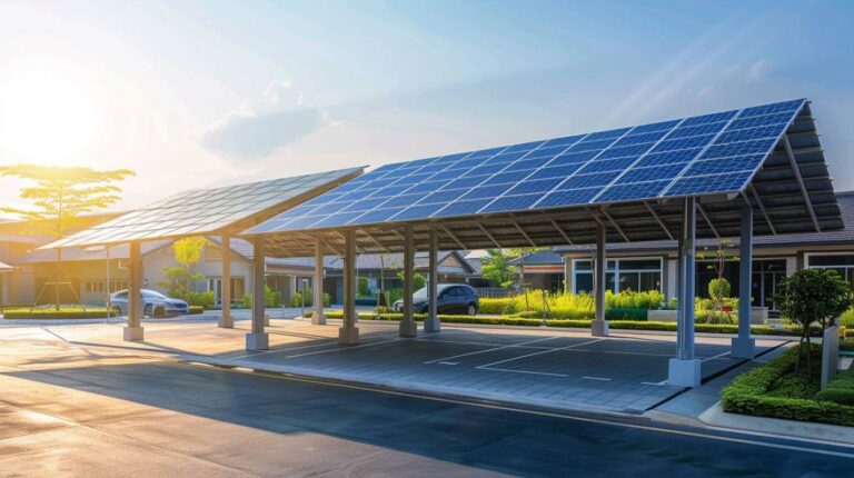 Optimisez votre espace avec des carports solaires intelligents