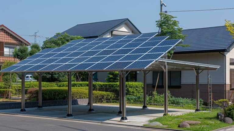 Optimisez votre espace extérieur avec des carports solaires connectés