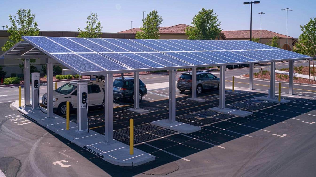 Protégez votre véhicule avec des carports solaires sécurisés