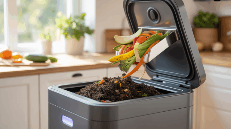 composteur moderne cuisine