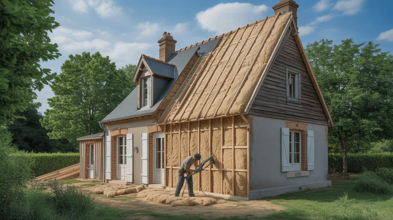 maison traditionnelle eco renovation