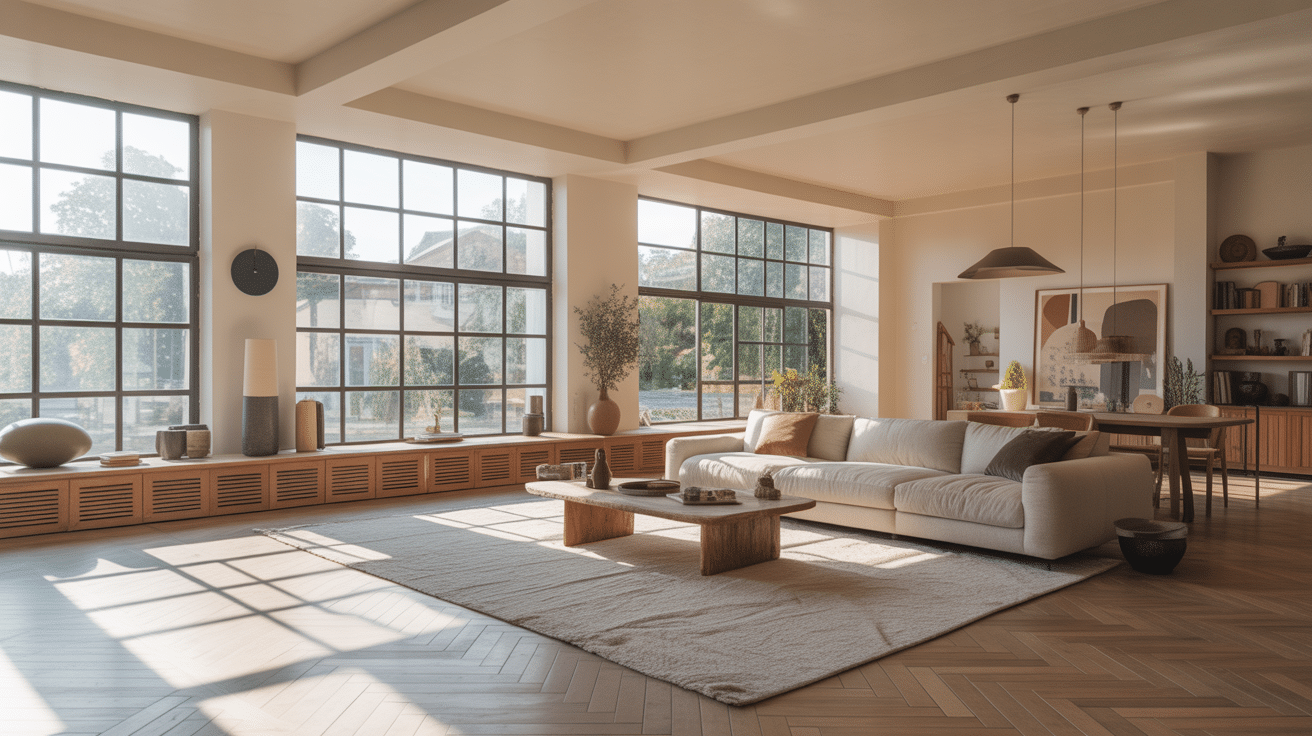 salon moderne elegant