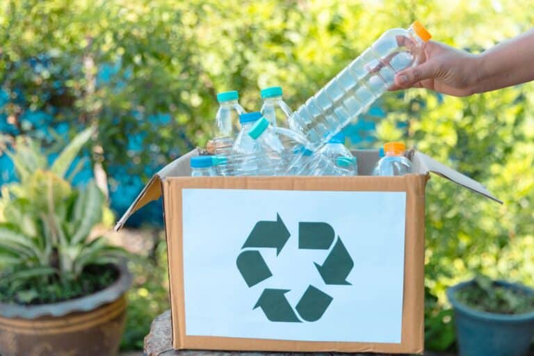 recyclage du plastique stagne