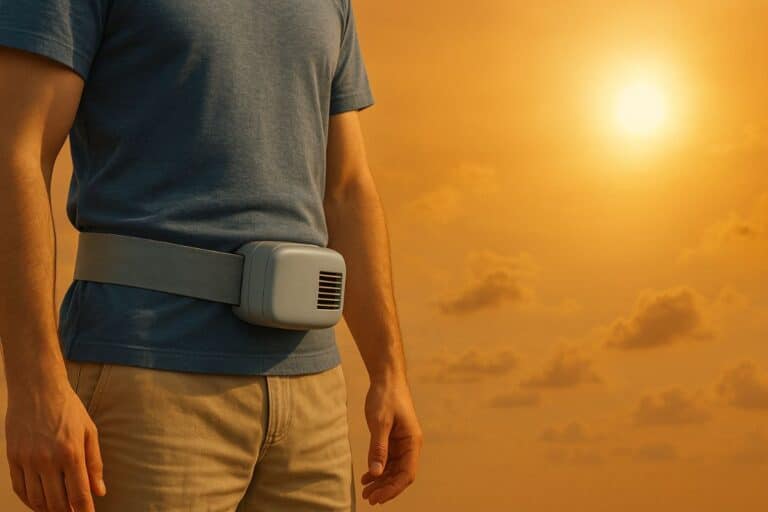 ceinture comme marcher avec la clim