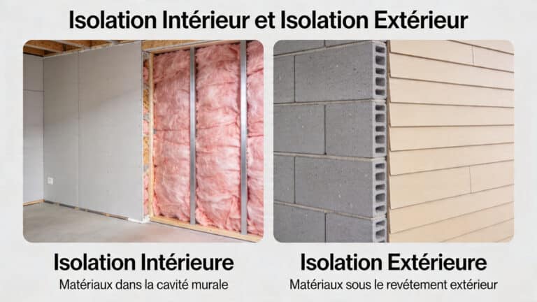 isolation intérieur vs exterieur